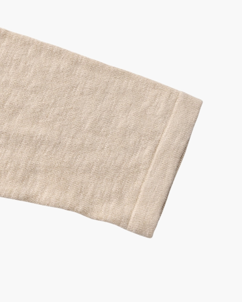 Essential Crewneck-Shirt aus Leinen-Baumwolle