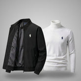 Herrenjacke + Gratis-Pullover (Sonderangebot) 